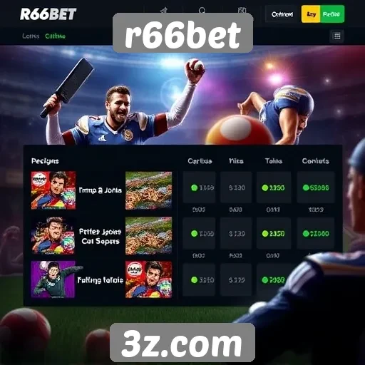 Análise das ofertas de jogos no site r66bet